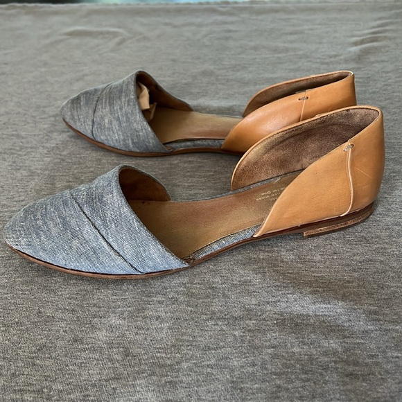 Tom’s Jutti D’Orsay Flats - Picture 2 of 6